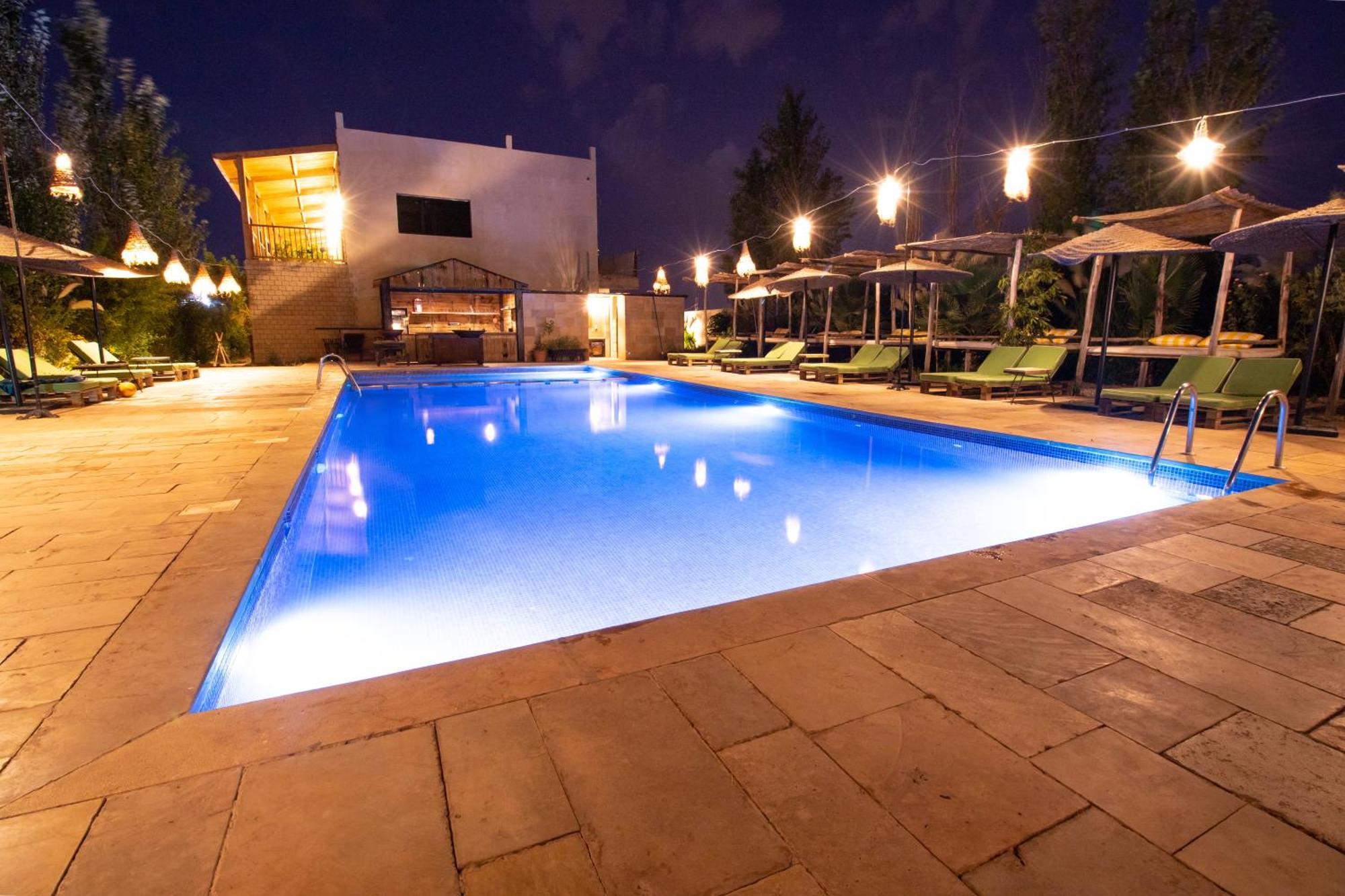 Villa Bio Et Bois -Luxury Bio Farm- Mulay Yacub Exterior foto